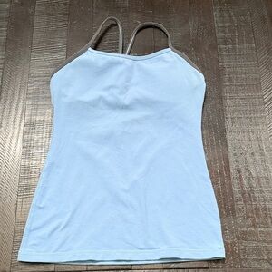 Lululemon Athletica Light Blue Tank Top